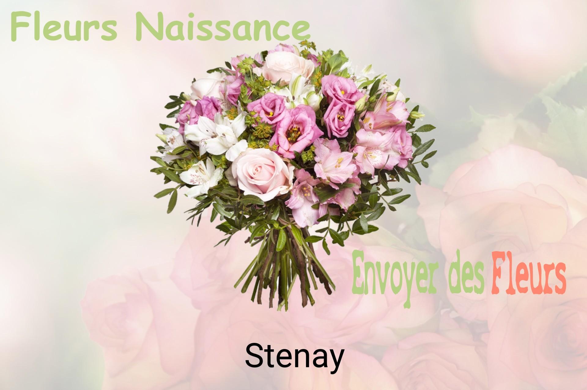 Bouquet de fleurs de naissance livré à Stenay
